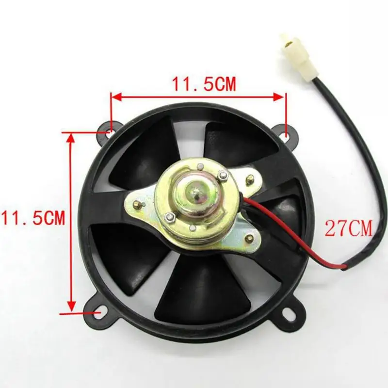 VODOOL 6 дюймов Электрический охлаждающий вентилятор Радиатор для квадроциклов