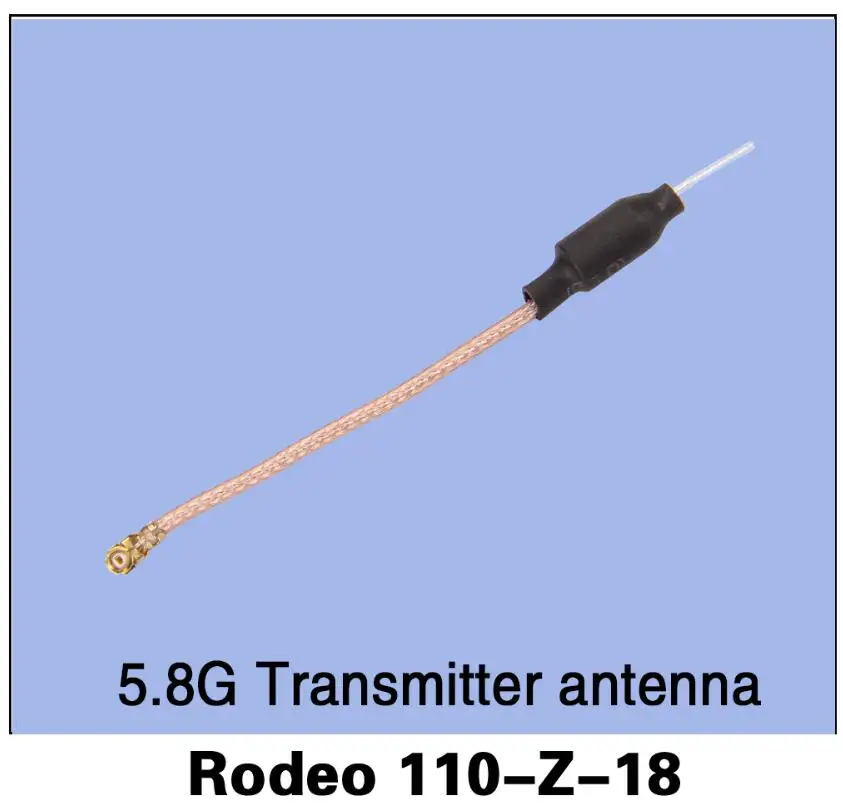 Walkera Rodeo 110 100% оригинальные запасные части 5 8G передатчик антенна Z 18 Бесплатная