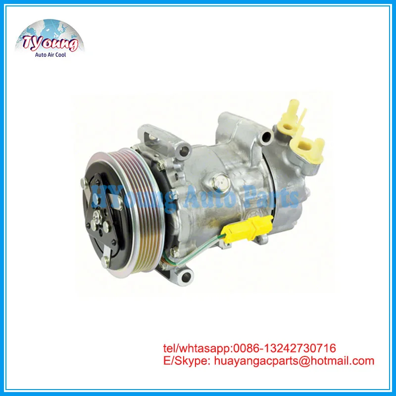SD6V12 автомобильный воздушный компрессор для peugeot 206 307 Fiat Citroen C3 6453JP 6453FR 6453LN 9655191580