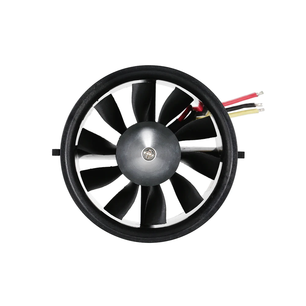Регистровая доставка 1 комплект RC Motor 70 мм EDF set 2827 2600KV 10 Blades Ducted Fan для Самолет|ducted