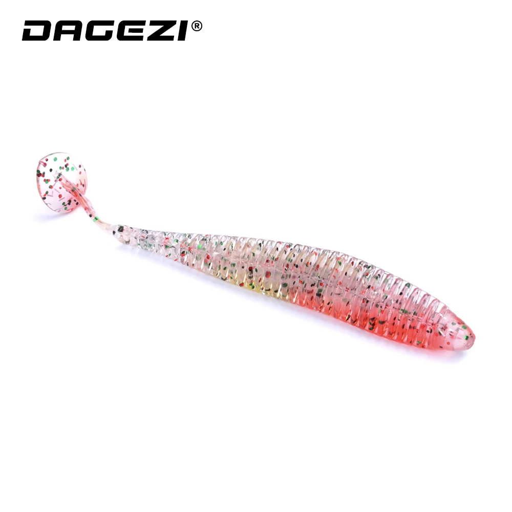 DAGEZI 10 шт./лот Мормышка Мягкая приманка 8 5 см мягкие плавающие приманки