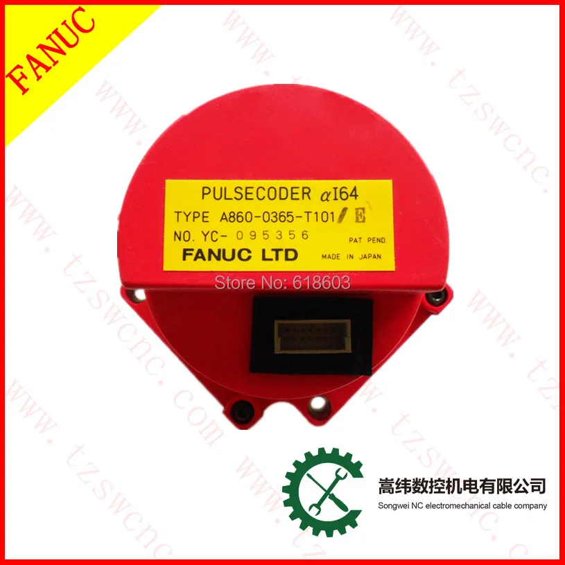 FANUC абсолютный кодировщик двигателя A860 0365 T101 ДЛЯ Alpha I64 импульса|encoder pulse|encoder
