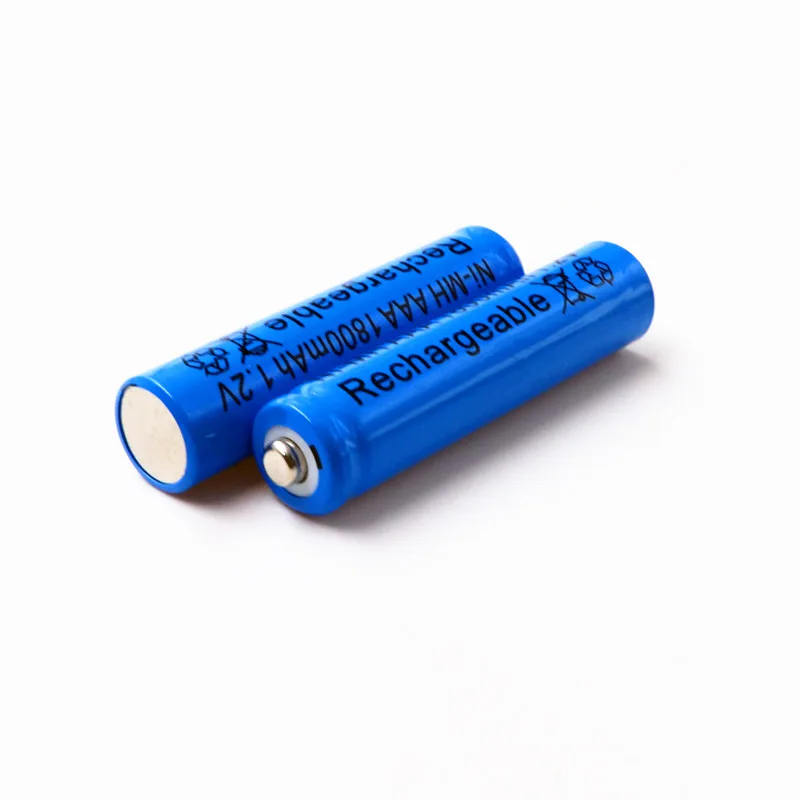 PINTTENEN AAA Перезаряжаемые Батарея NiMH 1 2 В синий 1800 мАч + USB универсальный Смарт 3 слот