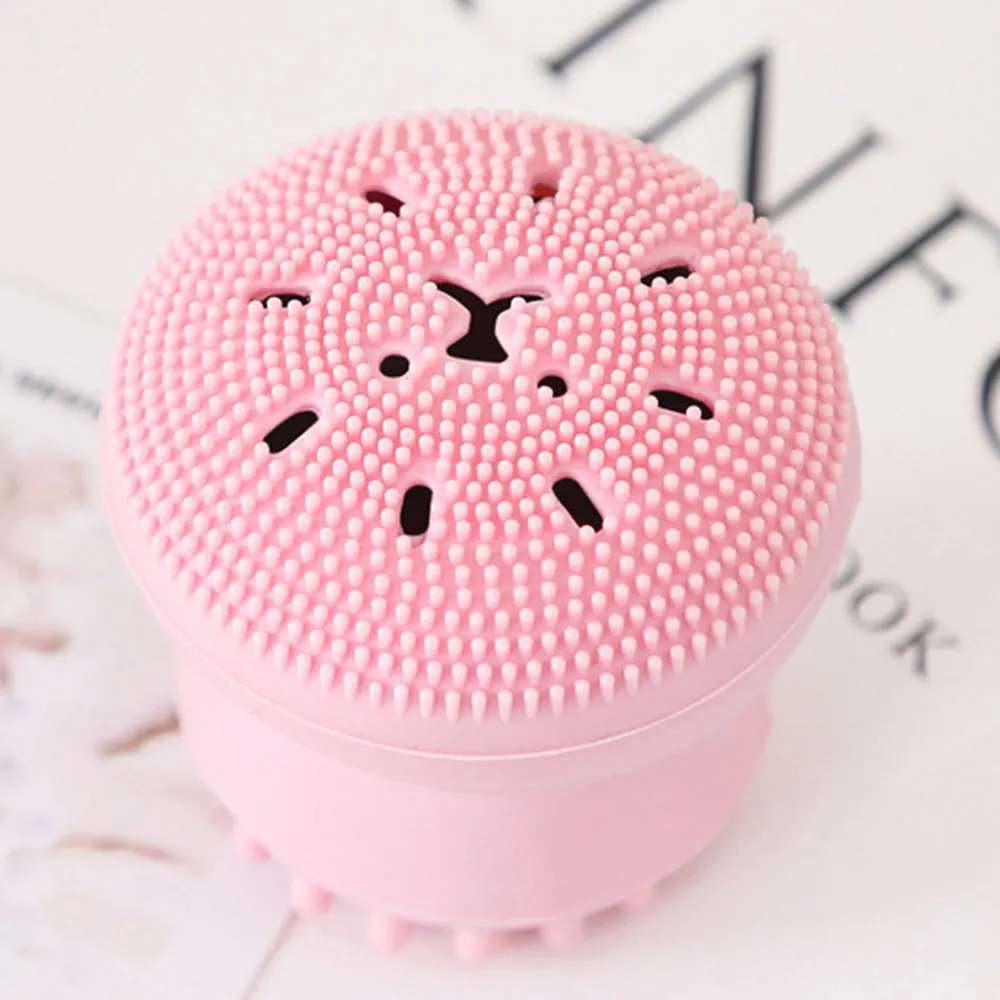Инструменты для ухода за кожей лица милая щетка очищения с Медузой Осьминогом