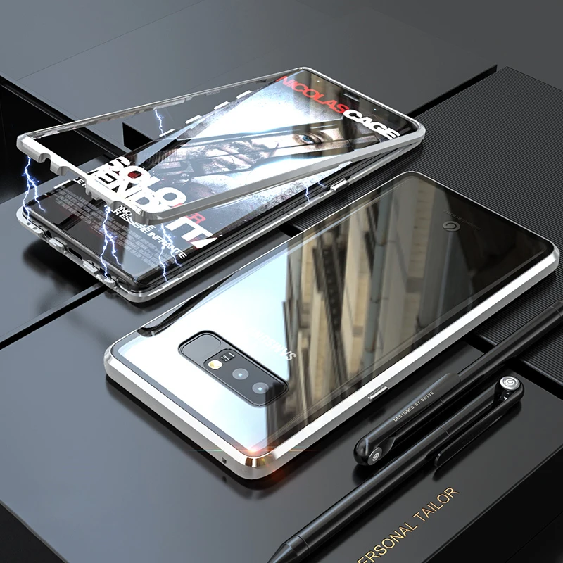 Магнитный чехол для etui, чехол для samsung Galaxy S10 Plus S10E Note 9 8 S9 S8 Plus Note8 Note9, задняя крышка для samsung S10 E, чехол S10Plus