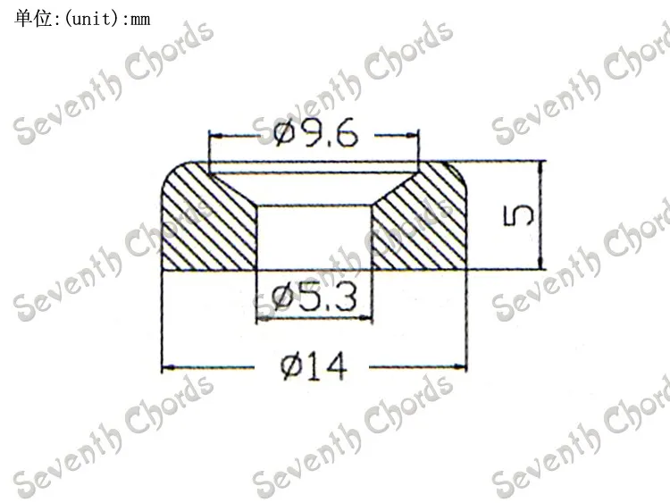 Набор втулок для бас-гитары 4 шт. | Спорт и развлечения