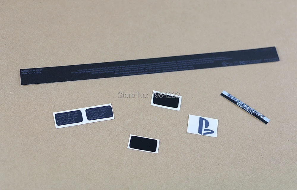 20 компл./лот хорошего качества черный Корпус наклейка Shell этикетка уплотнения для