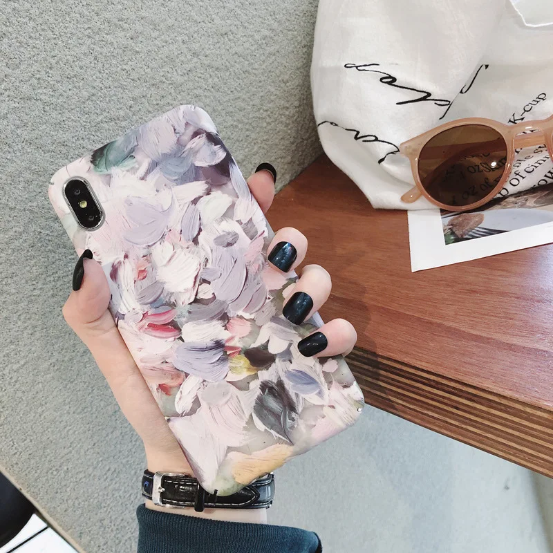 Art graffiti painting Phone Case For iPhone XR XS Max X 6 6S 7 8 Plus Protect shell tough Cover for Coque Capa |