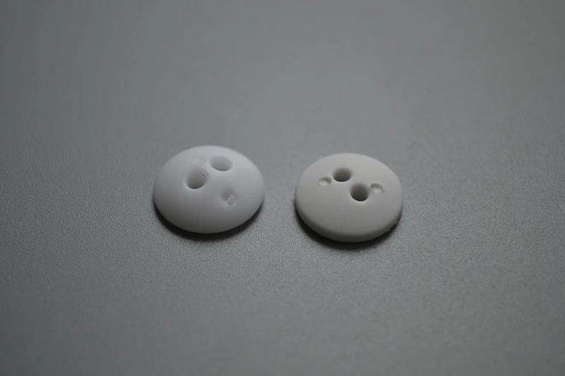 Резиновые пуговицы для одежды на заказ белые резиновые Швейные аксессуары