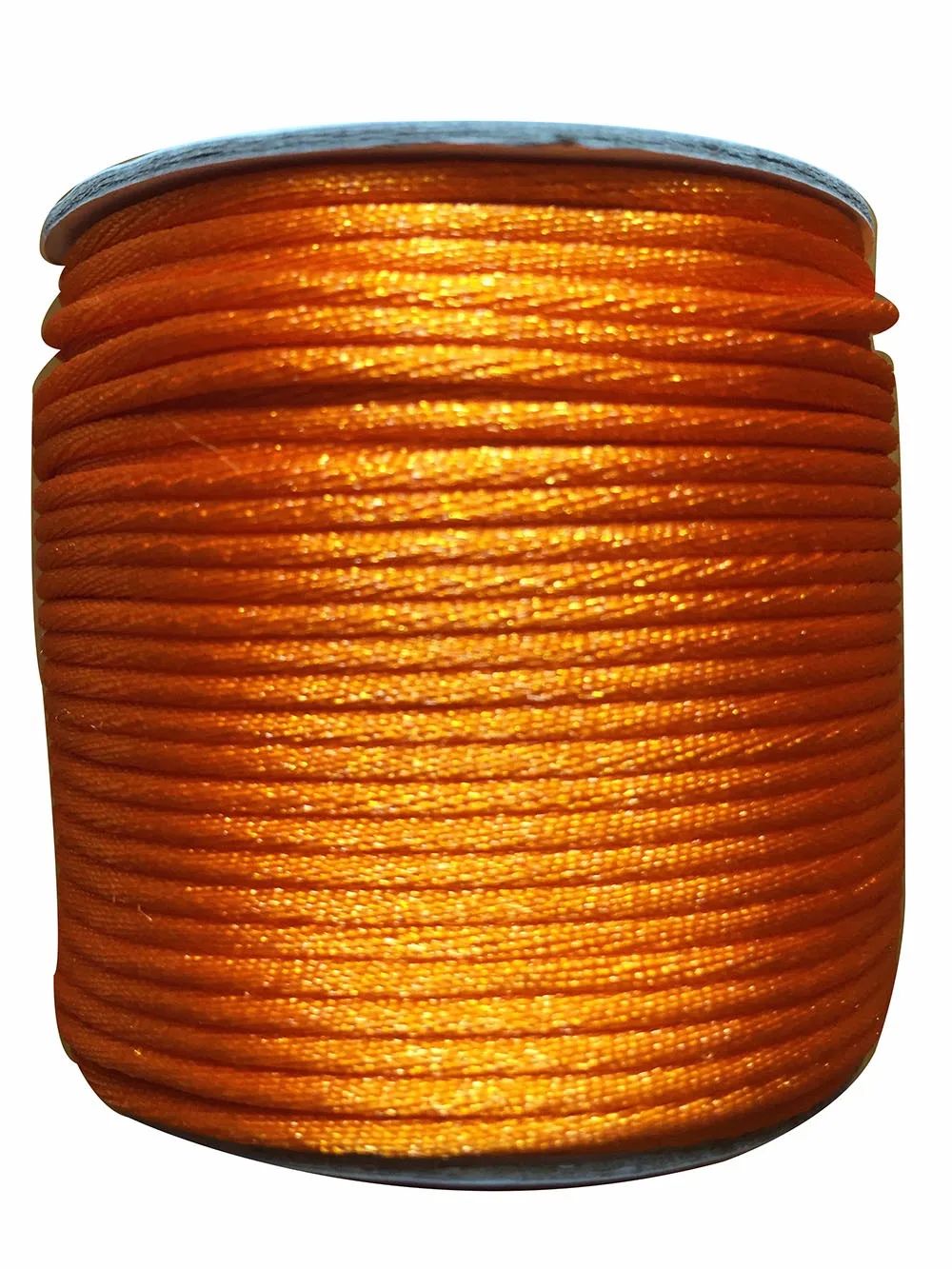 

1.5mm Orange Rattail Satin Nylon Cord Chinese Knot Beading Cord+Macrame Rope Bracelet Cords Accessories 80m/roll