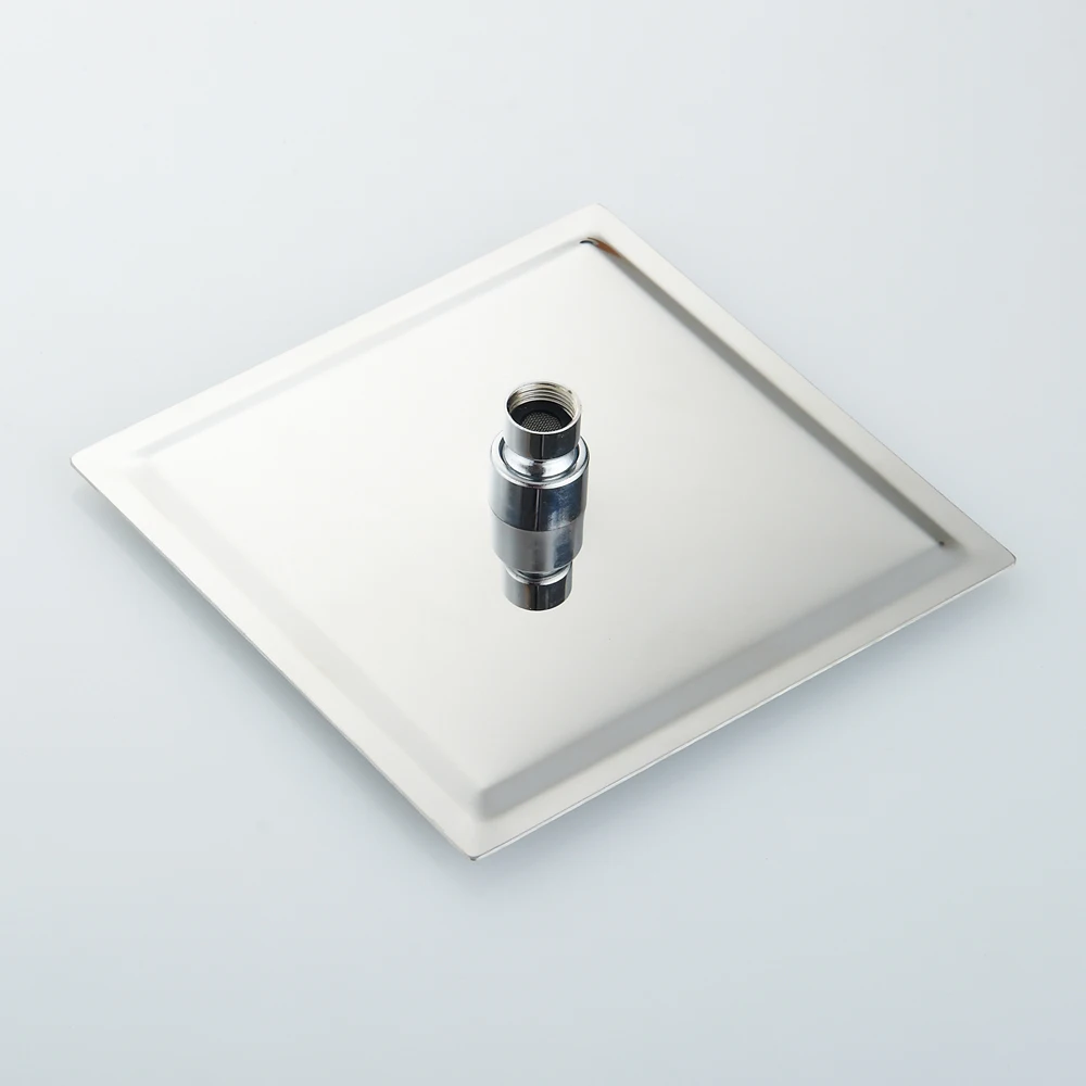 bakala round square 81012 inch stainless steel showerhead bathroom shower faucet head rain ultrathin shower head lc1010 free global shipping