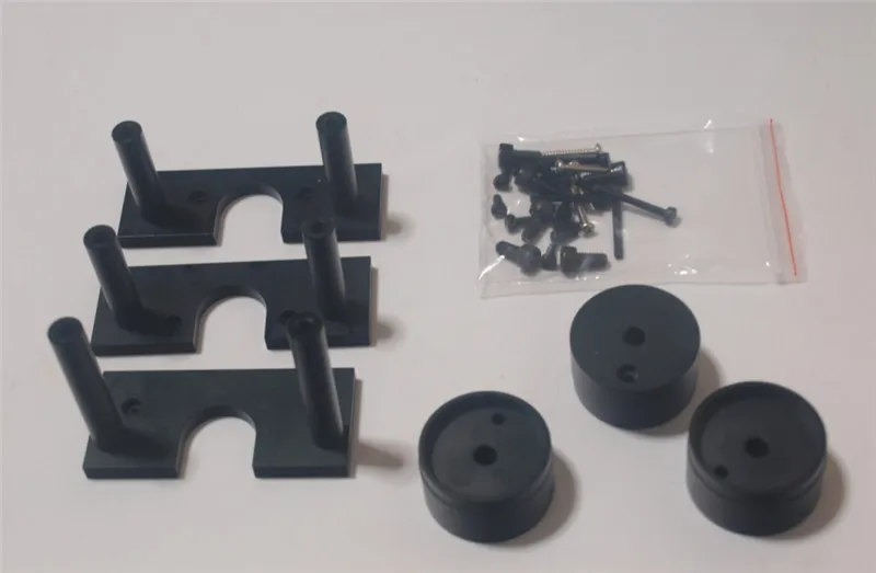 SWMAKER PROXXON MF70 CNC черный анодированный Nema23 шаговый двигатель конверсионный комплект для шаговый двигатель NEMA 23 шаговый двигатель монтажный комплект