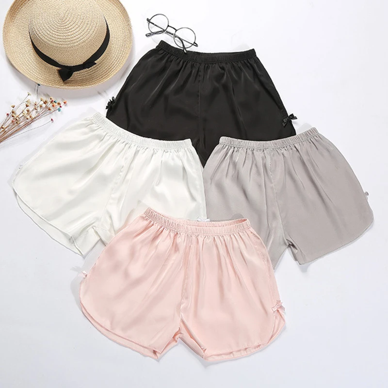 Летние Шорты для девочек стильные дышащие пляжные шорты из шифона с эластичной