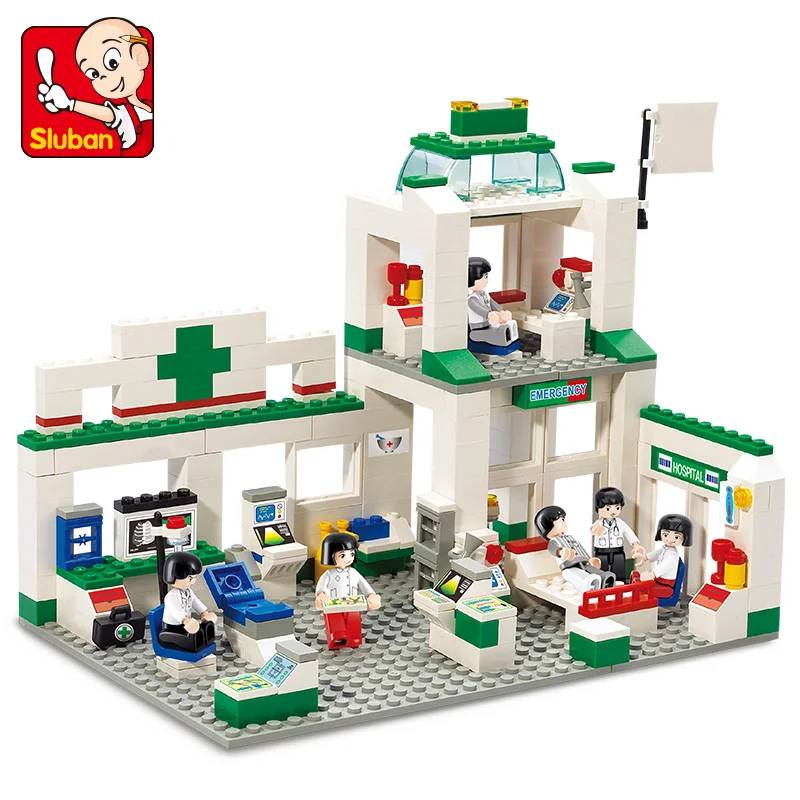 Sluban модели Здание игрушка Совместимость с LEGO Лего Legos Конструктор B5600 376 блок