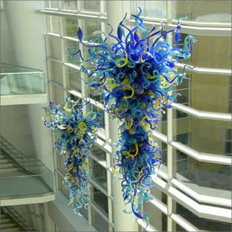 

Amazing Decorative Chihuly Light Handmade Blown Glass Chandelier Wedding Decor Flower Designed Crystal Chandelier Art Chandelier