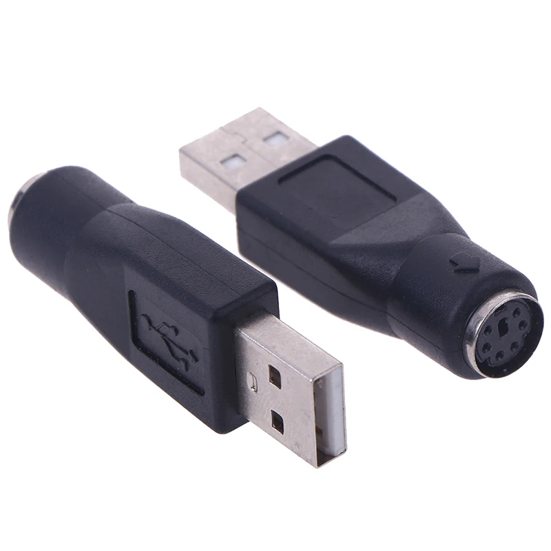 2 шт. USB адаптер для ПК клавиатуры мыши|Компьютерные кабели и разъемы| |
