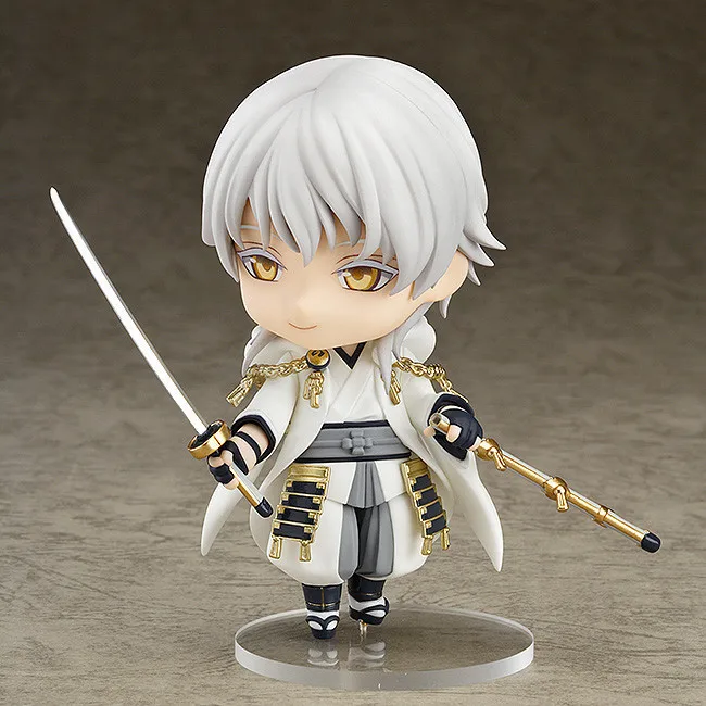 Аниме 10 см фигурка героя игры Touken Ranbu Online Tsurumaru Kuninaga 540 # PVC Моделя с хорошим спросом
