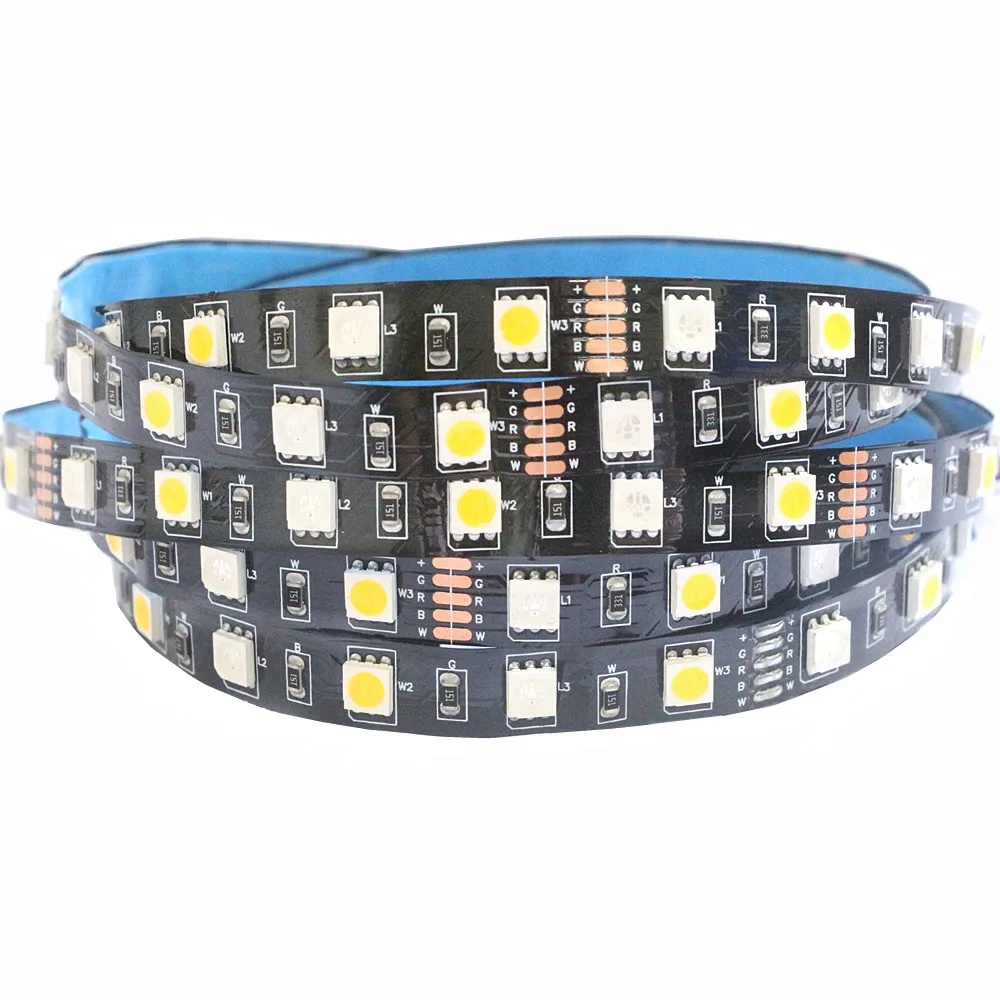 

LED Strip Light 5050 RGBW RGBWW DC12V 60 LED/m IP30 IP65 RGB warm white Flexible LED Light 5m/lot Better Than Smd 3528 5630 5730