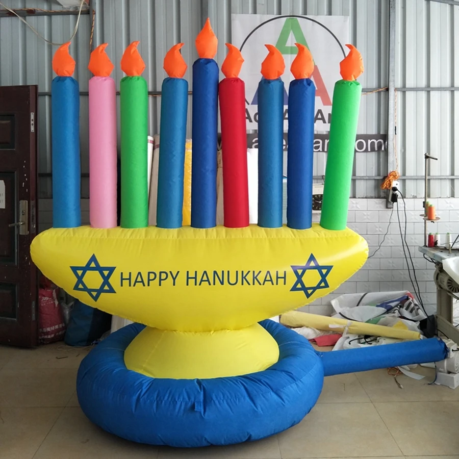 

Giant Inflatable Hanukkah Decorations For Jews Holiday