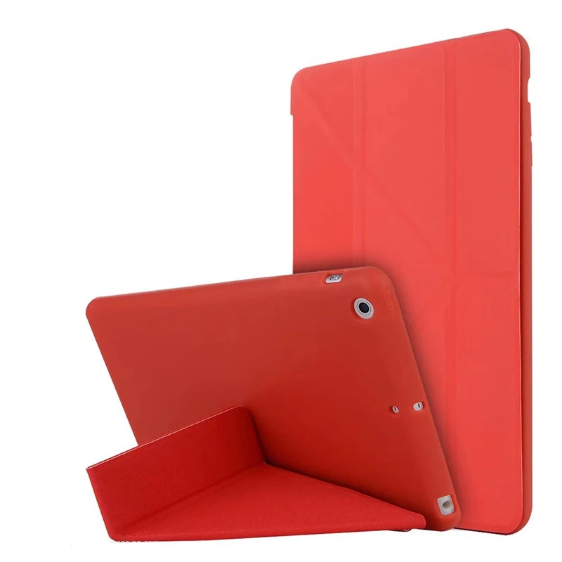 Флип Smart Cover для iPad mini 4 ультра тонкий кожаный чехол ПУ + силиконовый Apple Tablet Дело