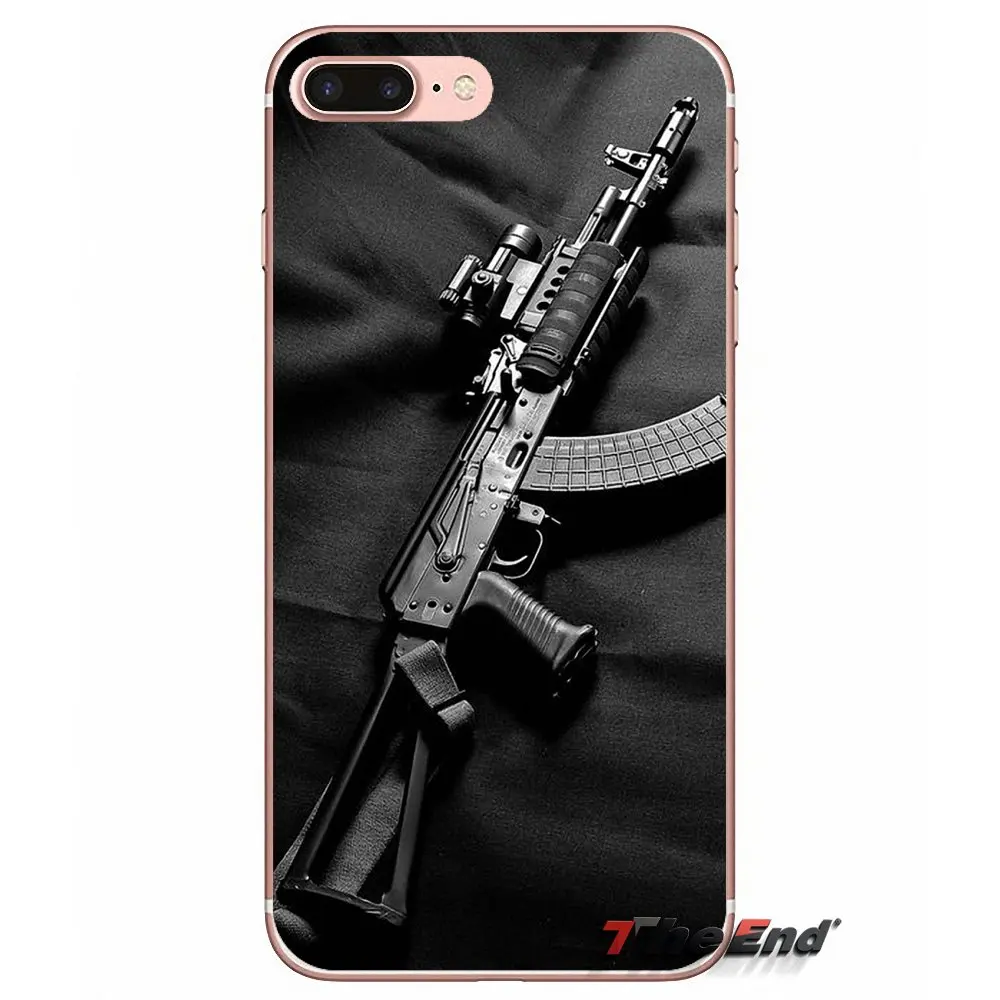 Надежный и надежный мягкий чехол AK47 для Huawei G7 G8 Ascend P7 P8 P9 Lite Honor 4C 5X 5C 6X Mate 7 8 9 Y3 Y5 Y6 II