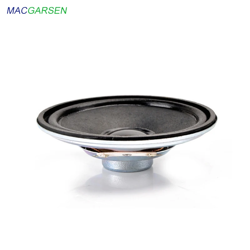 MACGARSEN 2 шт. 3 дюймовый Среднечастотный динамик 13 core 2 Ом 5 Вт кромка ткани громкий Динамик круглый компьютер ТВ Динамик для ПК