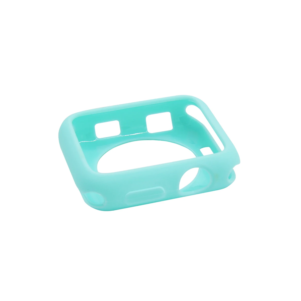 Light Blue Аксессуары для часов Apple Watch Case Series 3 2 1 Ультратонкий Мягкий чехол из ТПУ для iWatch 42 мм 38 мм силиконовый чехол - Цвет: Light Blue