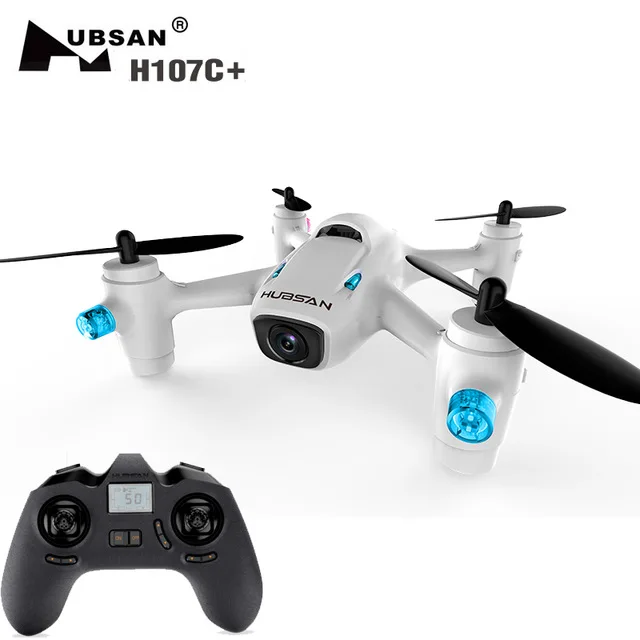 Мини-Дрон Hubsan x4 H107 C + 720p 70 ~ 80 м пульт дистанционного управления вертолет лучший