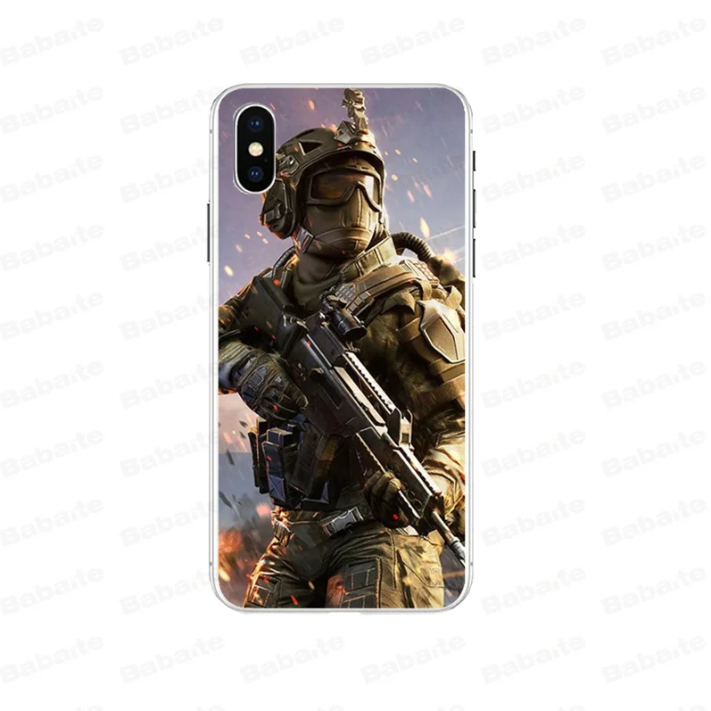 Для iphone 11 Warface Прекрасный чехол для Apple iPhone 7 6 6S Plus X XS MAX 8 5 5S SE XR Чехлы мобильных