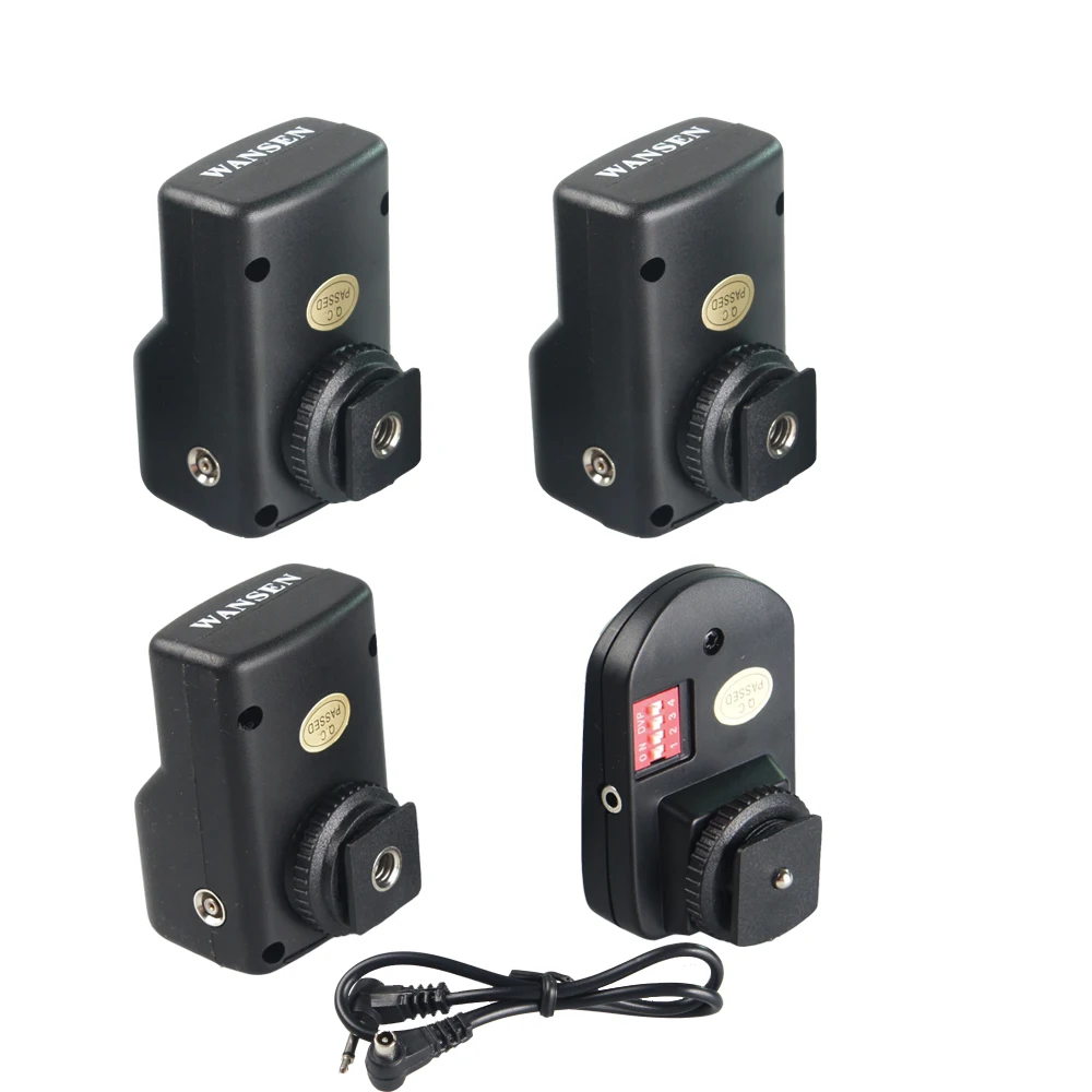 WANSEN PT 16GY 16 каналов беспроводной пульт дистанционного вспышки Speedlite включение