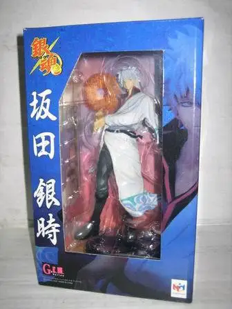 

23cm Gin Tama Gintama Sakata Gintoki Silver Soul Action Figures PVC brinquedos Collection Figures toys for christmas gift