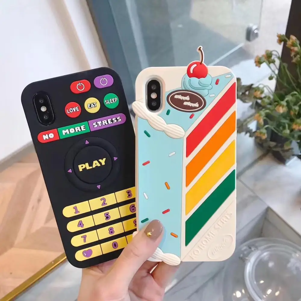 Брендовый уникальный чехол для телефона Popcorn мягкий силиконовый iPhone11 Xsmax 6s 8plus 7plus