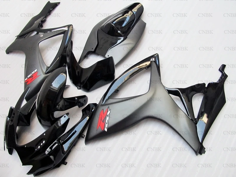 Для GSXR 750 2006 - 2007 K6 Кузов GSXR600 07 Черный Серый Обтекатели для Suzuki GSXR750 Abs обтекатель
