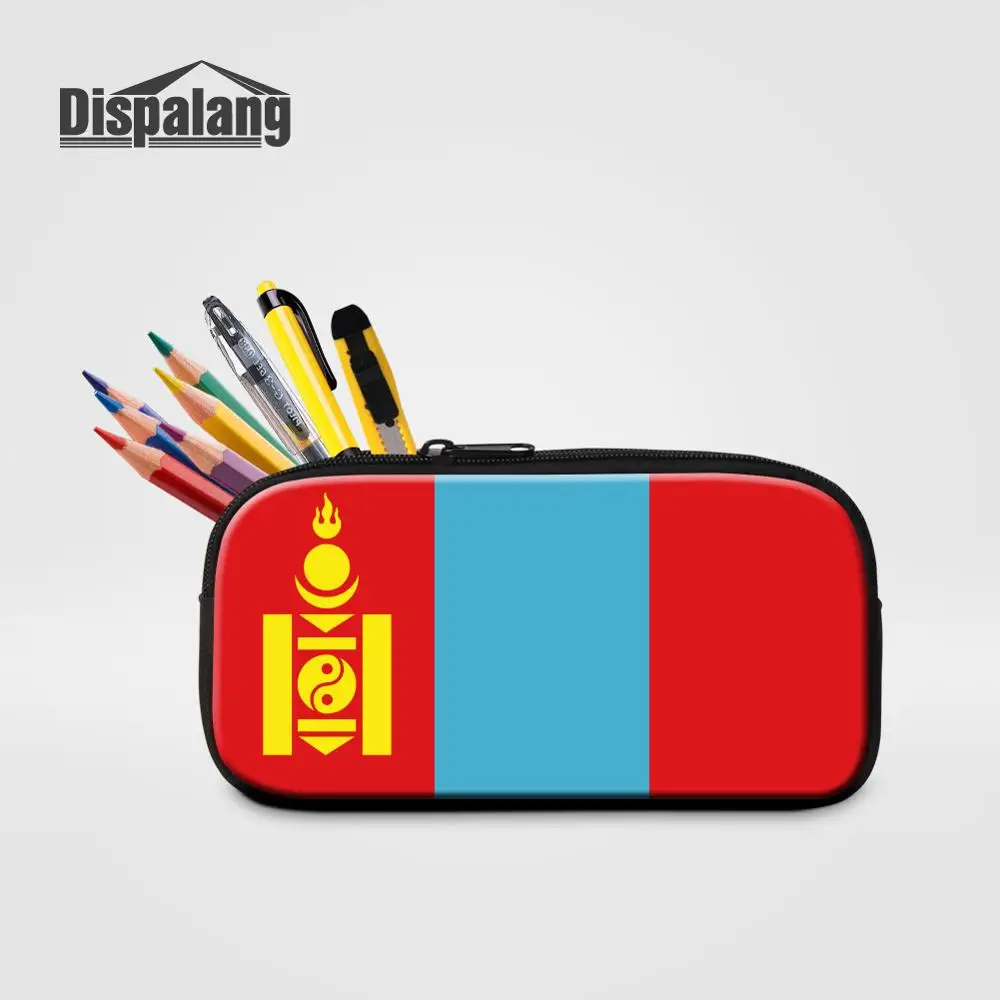 Pencil Case10 Dispalang женские многофункциональные косметички 3D Национальный флаг канцелярские принадлежности Детская гелевая ручка сумка для девочек и мальчиков пеналы для студентов - Цвет: Pencil Case10