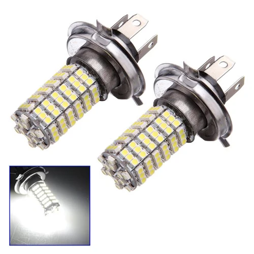 TOYL/2 * Автомобильное H4 120 светодиодный 3528 SMD ксеноновая белая туман головки