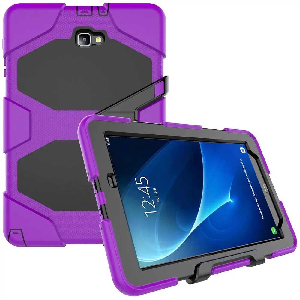 Сверхмощный чехол для планшета Samsung Galaxy Tab A6 A 6 10 1 дюйма S искусственная ручка P580 P585
