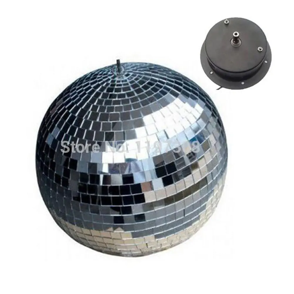 D20cm стеклянный вращающийся зеркальный шар " Дискотека DJ вечерние сценическое освещение отражающие моторы шары KTV бар магазин праздничный Декор