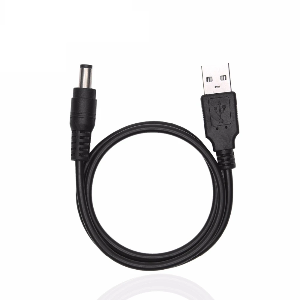 5 шт. 5*2 1 мм DC штекер в USB разъем баррель Джек преобразователь кабельного разъема