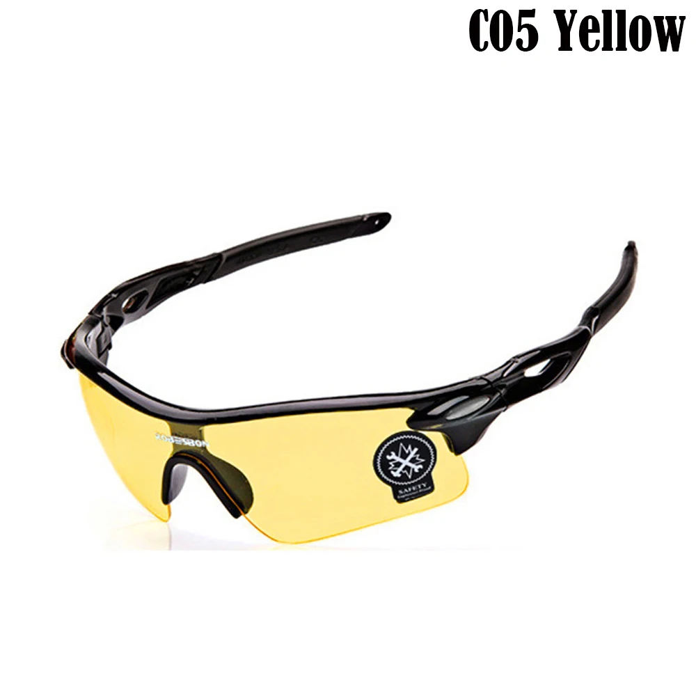 C05 Yellow MASCUBE мужские и женские уличные походные очки спортивные очки для горного велосипеда мотоциклетные солнцезащитные очки - Цвет: C05 Yellow