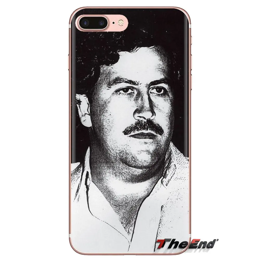 For Xiaomi Mi3 Samsung A10 A30 A40 A50 A60 A70 Galaxy S2 Note 2 Grand Core Prime Soft Transparent Shell Covers Pablo Escobar |