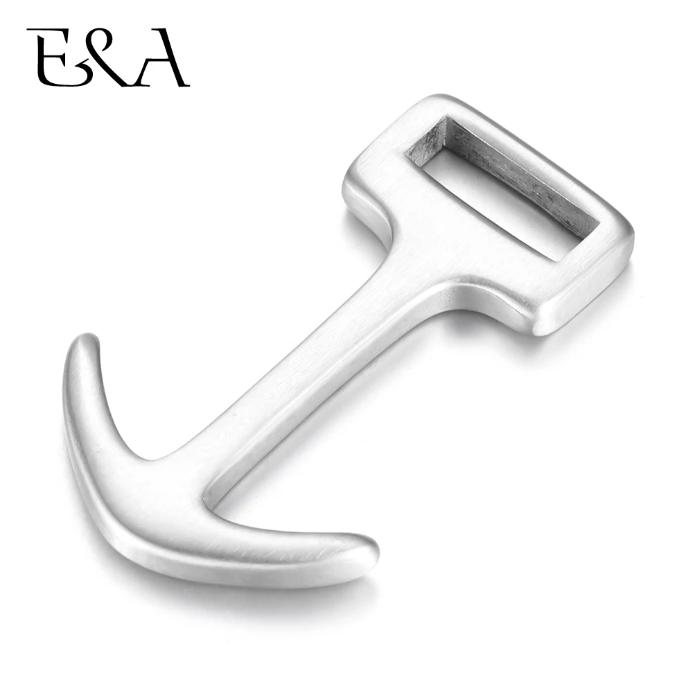 

Stainless Steel Anchor Brush Finish Hole 12*4mm Bracelet Hooks Clasp Jewelry Making Findings DIY Supplies Accessories Wholesale