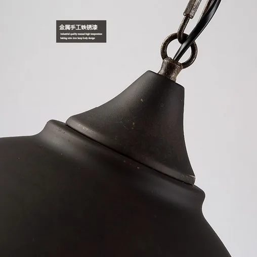 Американский Лофт ретро Droplight кристалл подвесные светильники для столовой