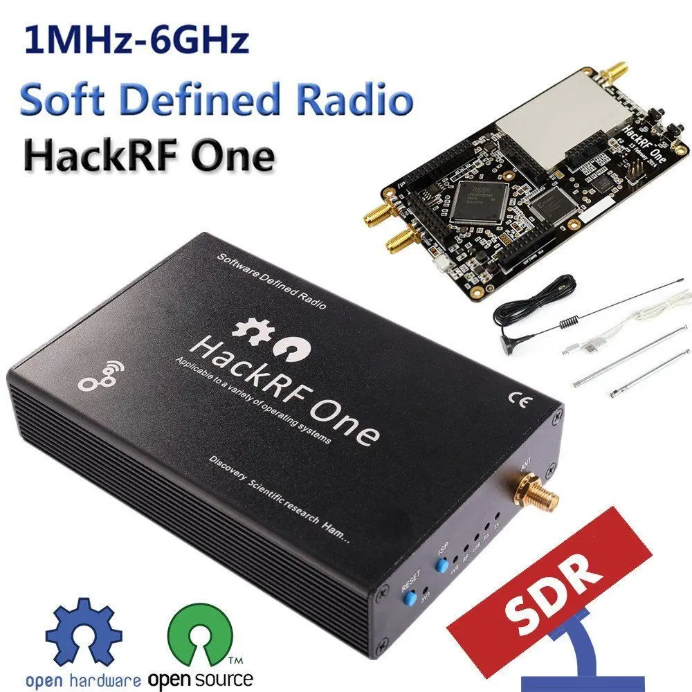 1 МГц-6 ГГц SDR платформенное программное обеспечение определенная радио макетная плата приемопередатчик сигнала с железной оболочкой с открытым исходным кодом