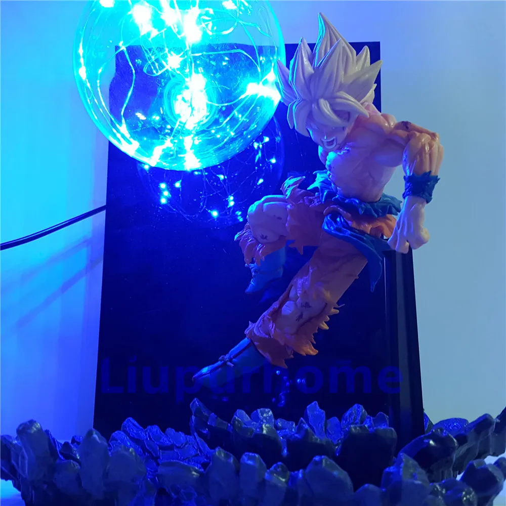 Dragon Ball Z Goku Супер Saiyan 2 Led ночник Жемчуг дракона супер Сон Гоку лампа украшение комнаты лампа Декор лампе