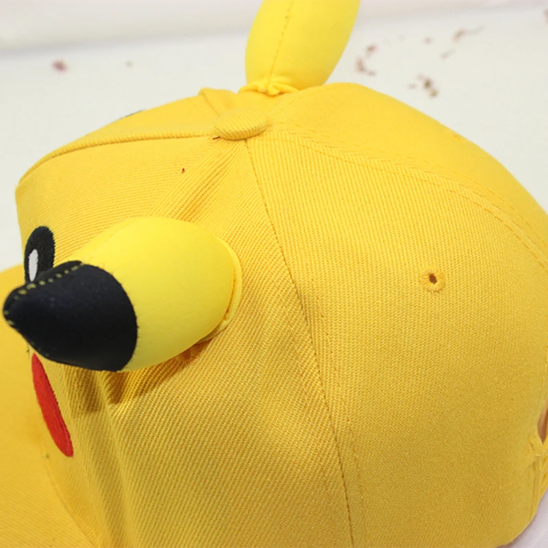 Японский известных анимации мультфильм комиксов милые Pokemon Go Пикачу плоским Snapback