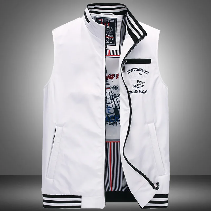 Новое поступление брендовая мужская куртка без рукавов зимний жилет мужской