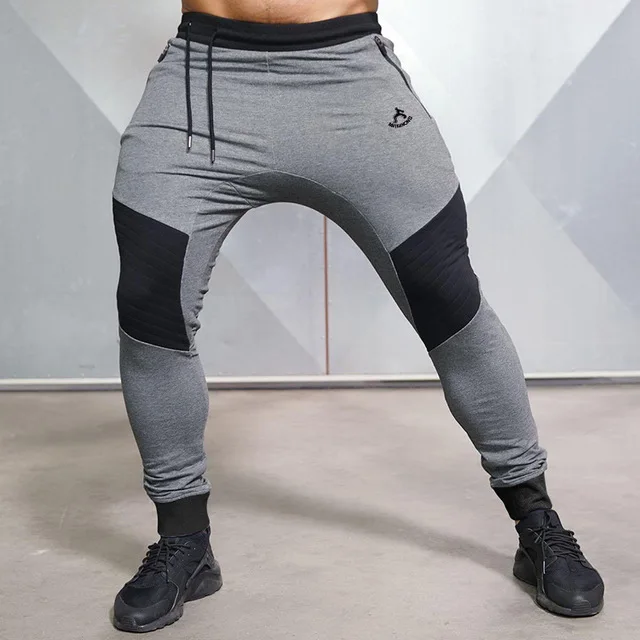 grey pant Весенний мужской спортивный костюм, куртка с капюшоном на молнии, толстовка, спортивные штаны для бега, бега, фитнеса, тренировочный комплект, спортивная одежда, спортивный костюм - Цвет: grey pant