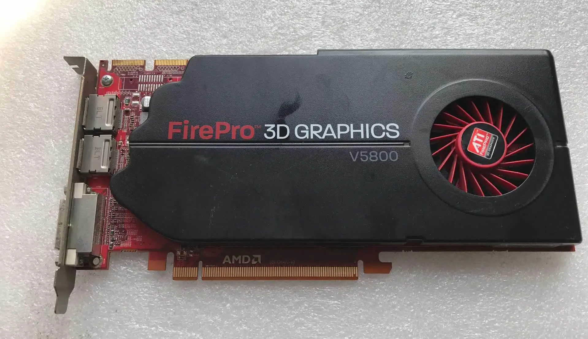 Оригинальная профессиональная видеокарта AMD Firepro V5800 1 Гб
