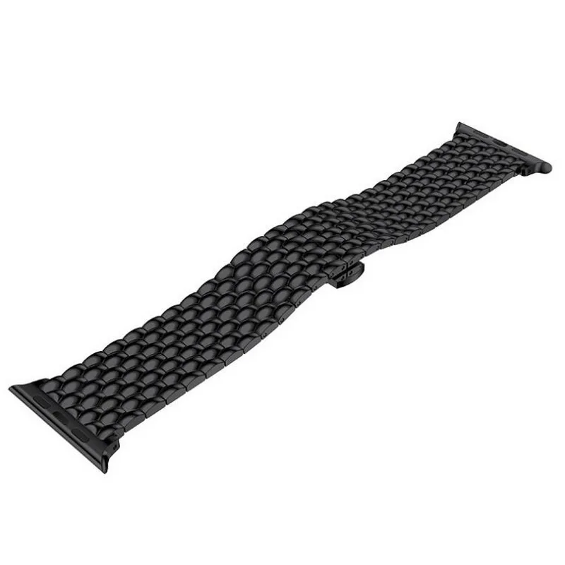 Ремешок из нержавеющей стали для Apple Watch Series 4 3 2 1 iWatch 40 мм 44 38 42 мм|Ремешки часов| |