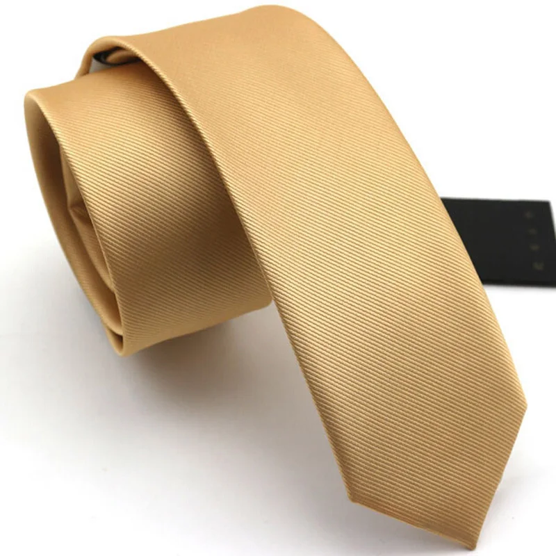 Высокое качество Галстуки для мужчин модные 6 см тонкие галстуки повседневные